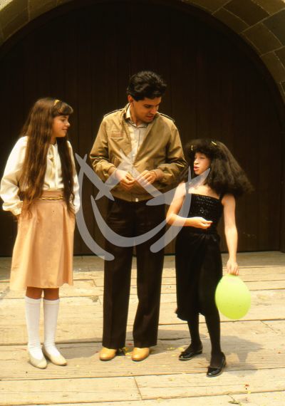 Sergio Andrade, Lucero y Ginny Hoffman 1982