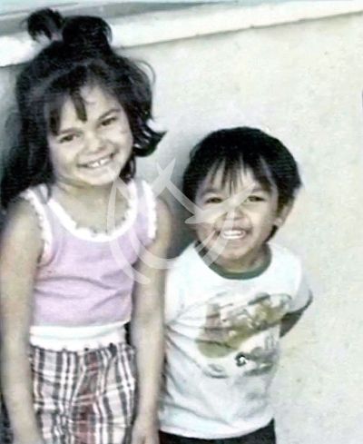 Lupillo Rivera con su hermana Jenni