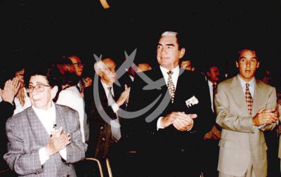 Emilio El Tigre Azcárraga e hijo, 1993
