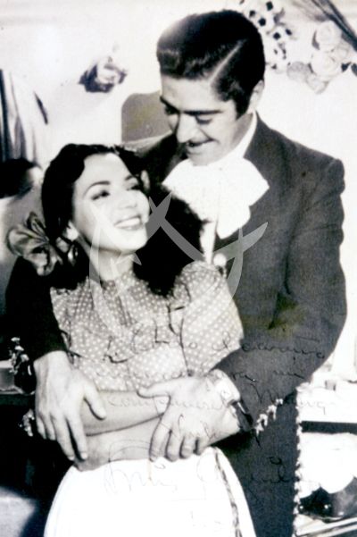María Victoria y Luis Aguilar, 1953