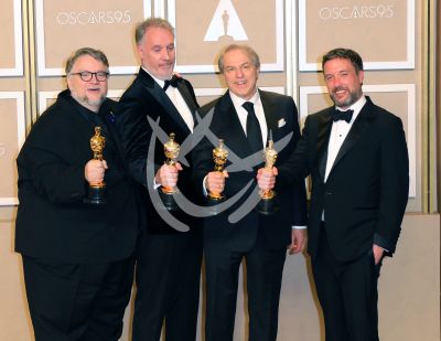 Guillermo del Toro con Oscar