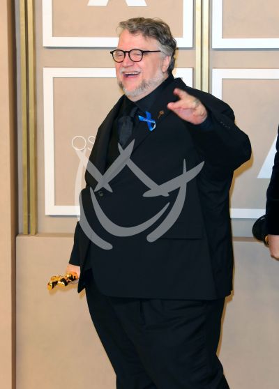 Guillermo del Toro con Oscar