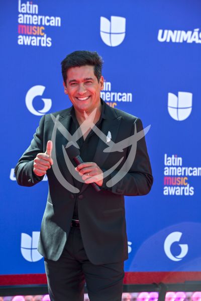 Rafael Araneda en los Latin AMAs