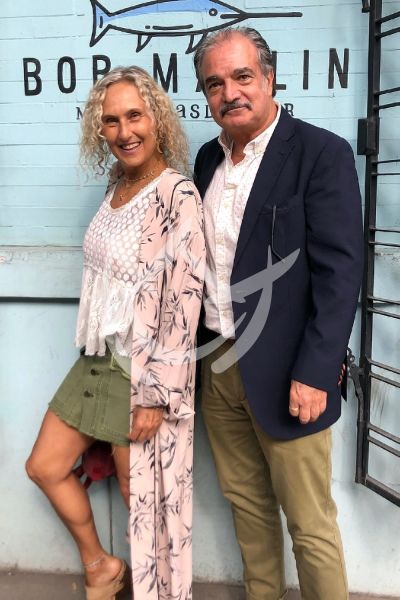 David Ostrosky y esposa 2019