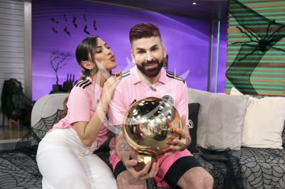 Jessica Rodríguez y Jomari Goyso son Messi y Antonella