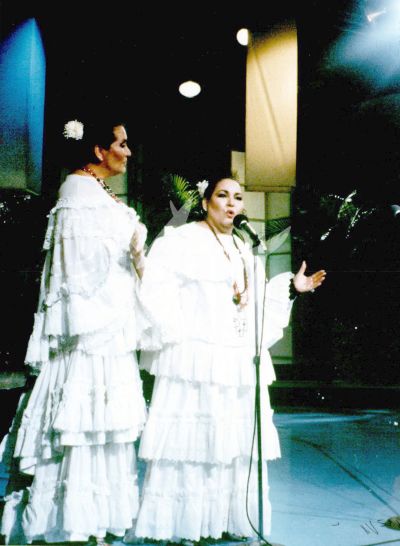 Lola Beltrán y Carmen Salinas