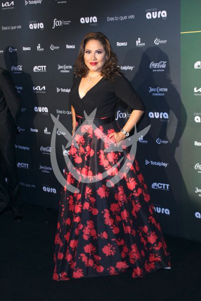 Vanessa Bauche en Premios Aura