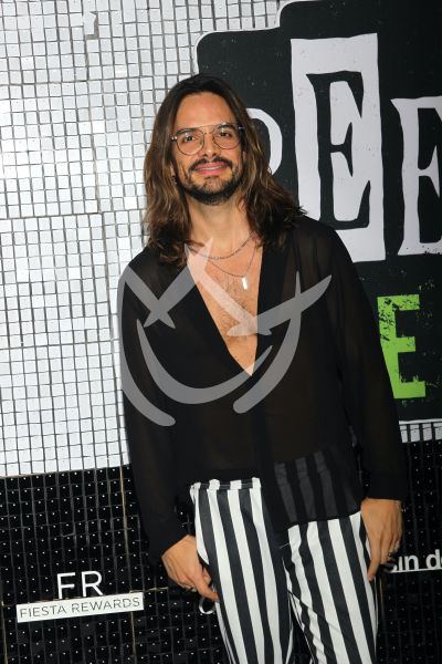 Andrés Zuno con Beetlejuice