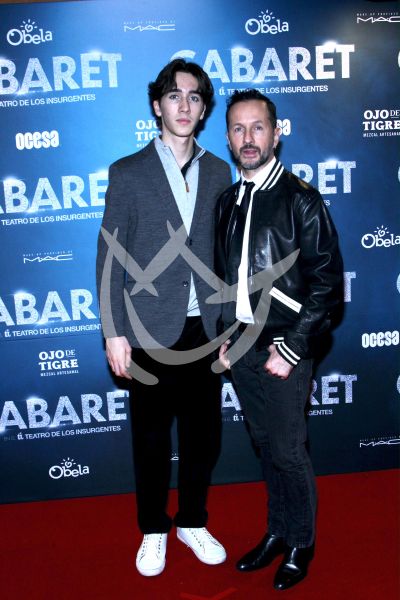 Axel y Roberto Madrazo en Cabaret