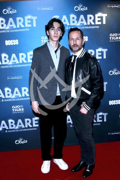 Axel y Roberto Madrazo en Cabaret