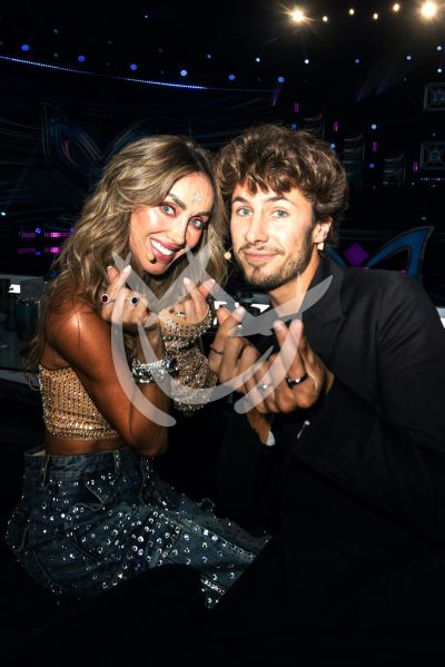 Anahí y Juanpa Zurita con La Máscara