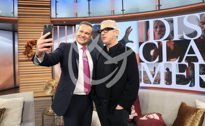 Alfonso Cuarón ¡selfie! con Tacher en Despierta América