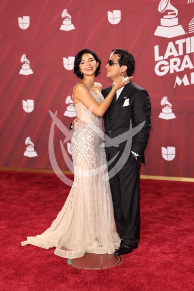 Angela Aguilar y Christian Nodal en Latin Grammy