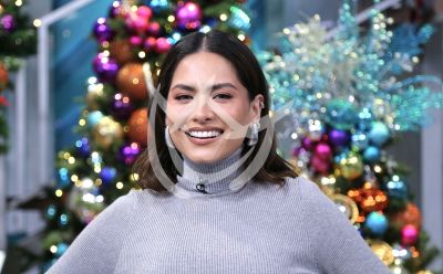 Andrea Meza de Navidad en Hoy Día 