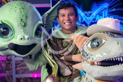 Edwin Luna con La Máscara