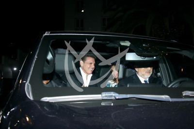 Luis Miguel y Paloma Cuevas en BsAs