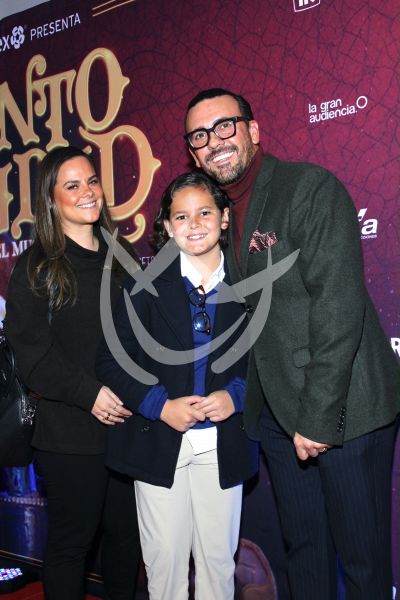 Ricardo Margaleff y familia en el Cuento