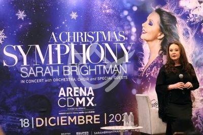 Sarah Brightman de Symphony en Mx