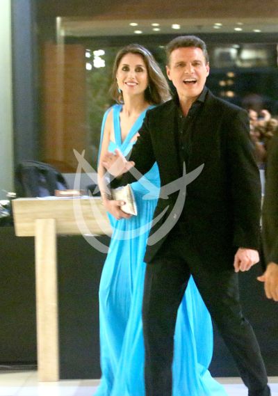 Luis Miguel y Paloma Cuevas al fin en Argentina