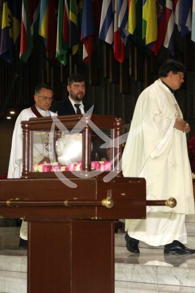 Las cenizas de Dulce ya en la Basílica