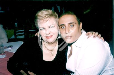 Paquita la del Barrio y Eduardo Antonio