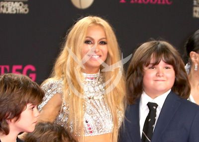 Paulina Rubio e hijo Nico