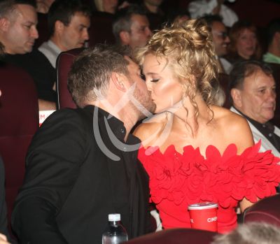 Michael Bublé y esposa en BsAs
