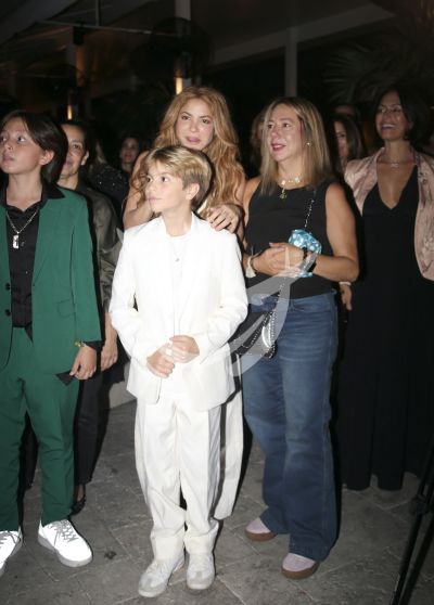 Sasha y Milán con Let it Beat