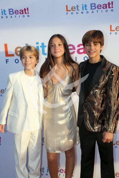 Sasha y Milán con Let it Beat