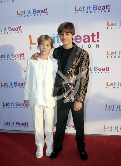 Sasha y Milán con Let it Beat