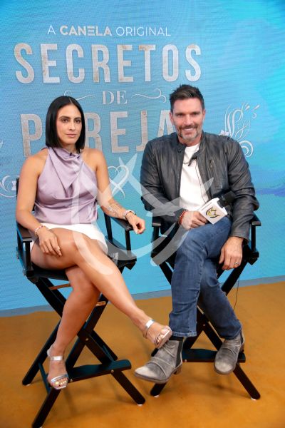 Valeria Marín y Julián Gil en Secretos de Parejas
