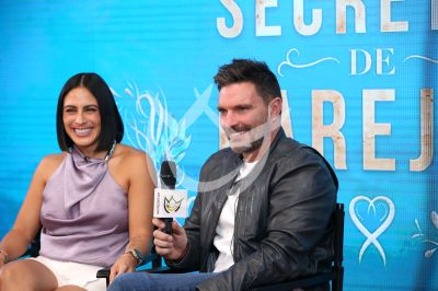 Valeria Marín y Julián Gil en Secretos de Parejas