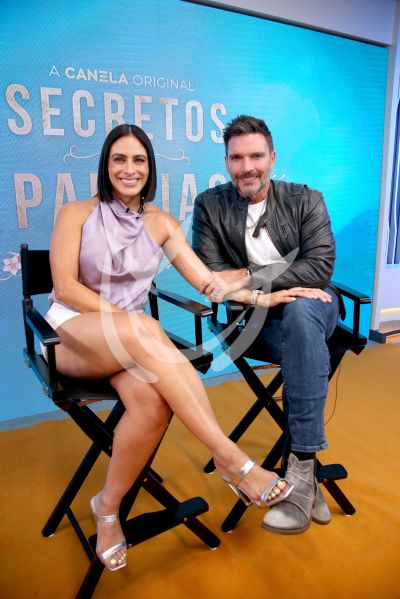 Valeria Marín y Julián Gil en Secretos de Parejas