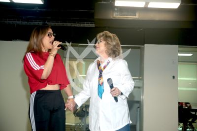 Las Angélicas ensayando