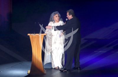 Verónica Castro y Coque Muñiz