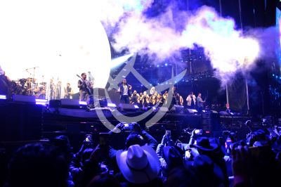 El Grupo Firme en la Última Peda