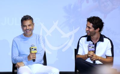 Eugenio Derbez y Enrique Arrizon
