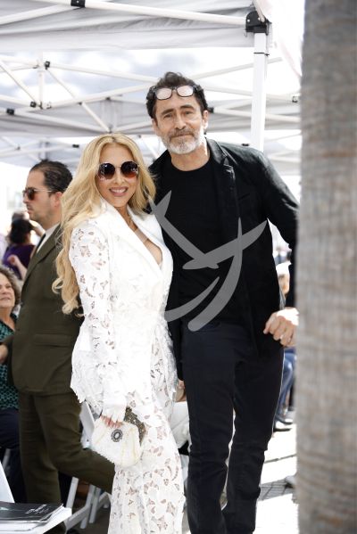 Demián Bichir y Christy Solís