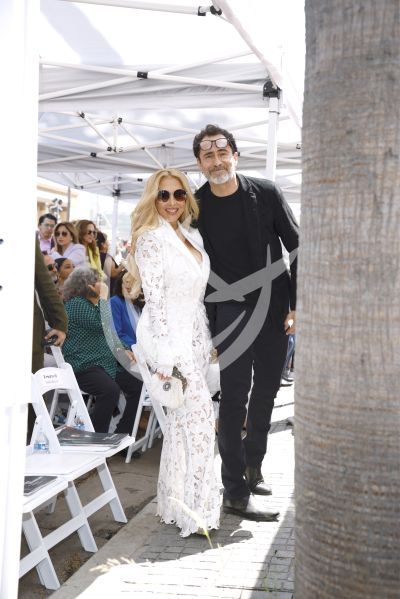Demián Bichir y Christy Solís