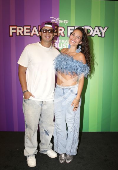 Isadora Figueroa y novio