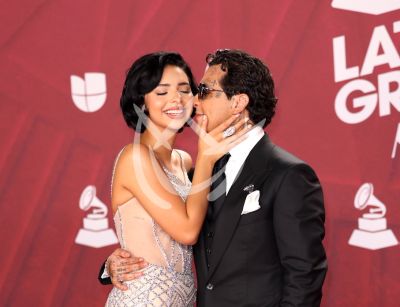 Angela Aguilar y Christian Nodal en Latin Grammy