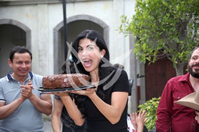 Africa Zavala celebra sus 40