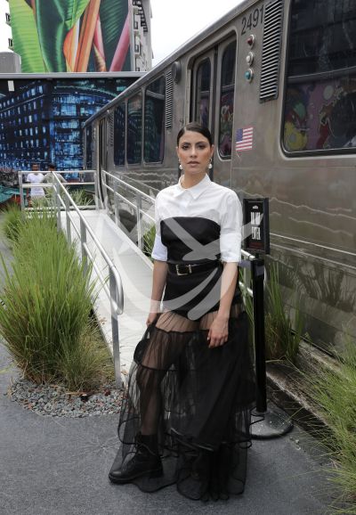 Bárbara López en locación