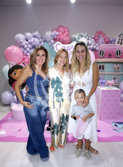 Chiquibaby e hija de cumpleaños