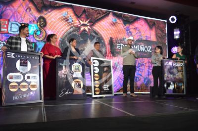 Edén Muñoz es de oro y platino rumbo al Auditorio