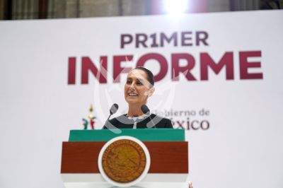 Claudia Sheinbaum da 1er informe