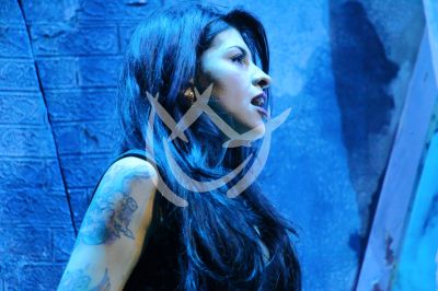 Cazzu canta al Latinaje