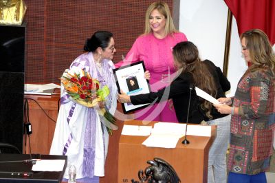 Angélica Aragón poderosa en el Senado