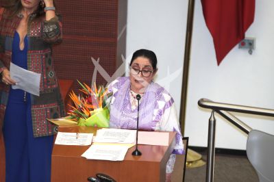 Angélica Aragón poderosa en el Senado