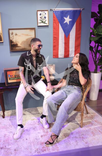 Jomari Goyso y Jessica Rodríguez